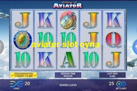 aviator slot oyna